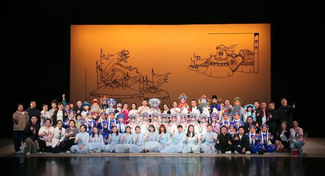 昆剧《渔家乐》演出照（昆剧艺术节演出·湖南省昆剧团，另一场面）