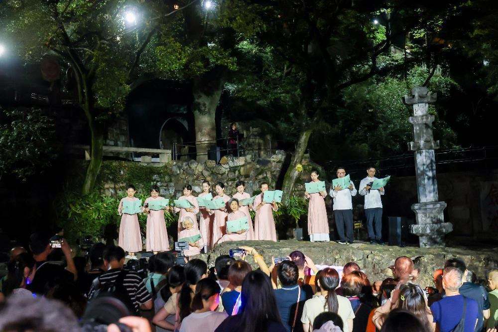 虎丘曲会演出与观演现场(虎丘山风景名胜区)