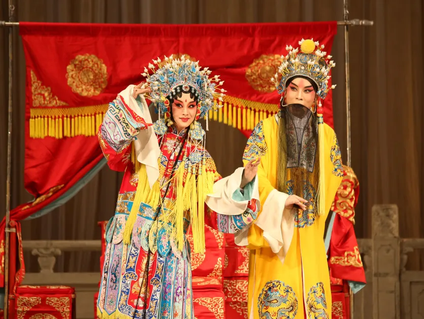 昆曲《长生殿》剧照(北方昆曲剧院·北京大学百周年纪念讲堂演出,生旦同台)