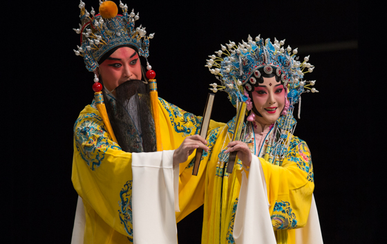 昆曲《长生殿·小宴》剧照（北方昆曲剧院·清华大学蒙民伟音乐厅演出）