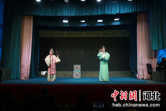 北方昆曲剧院在河北高阳河西村寻根演出