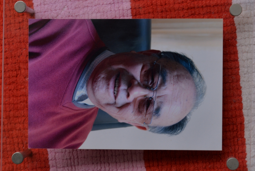 辛清华照片(展板翻拍·国家图书馆非遗记录工程)